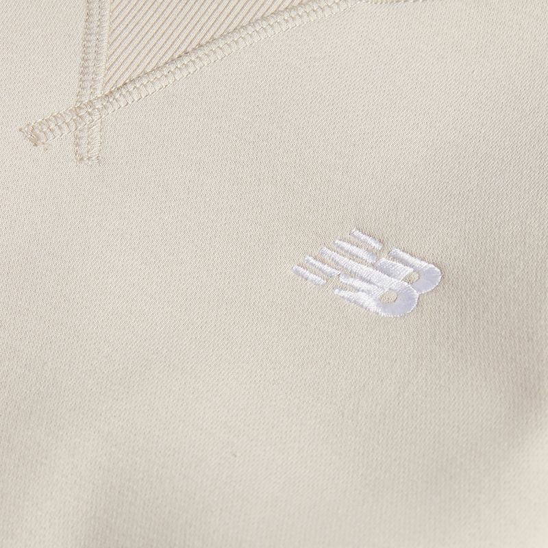 Vaikiškas džemperis New Balance Brush Back Small Logo Crew timberwolf 8