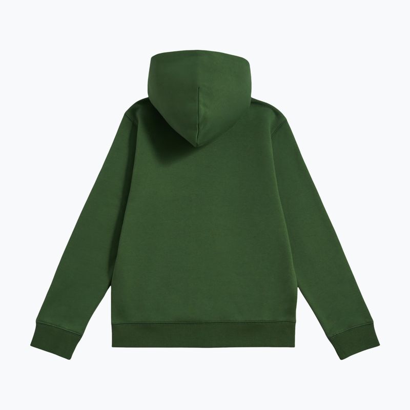 Vaikiškas džemperis New Balance Brush Back Small Logo Full Zip Hoodie dark alpine green 2