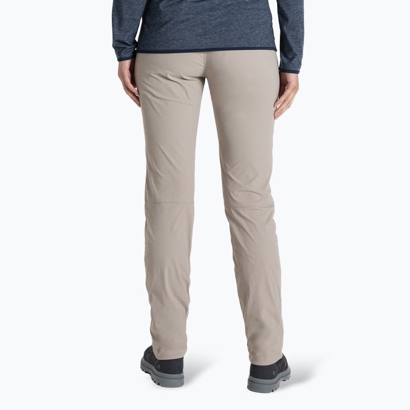Moteriškos trekingo kelnės Craghoppers NosiLife PRO Trouser III soft mushroom 3