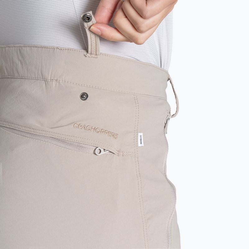 Moteriškos trekingo kelnės Craghoppers NosiLife PRO Trouser III soft mushroom 6