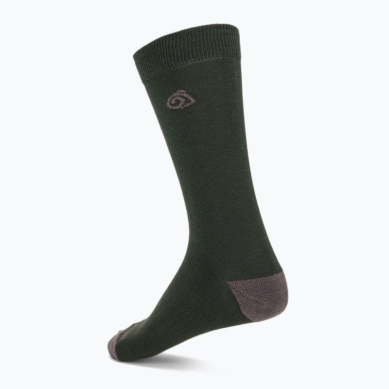 Kojinės Craghoppers NosiLife Travel Single Pack black pepper/mid grey 2