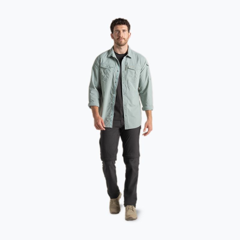 Vyriški marškiniai Craghoppers NosiLife Adventure Long Sleeved Shirt III lichen green 2
