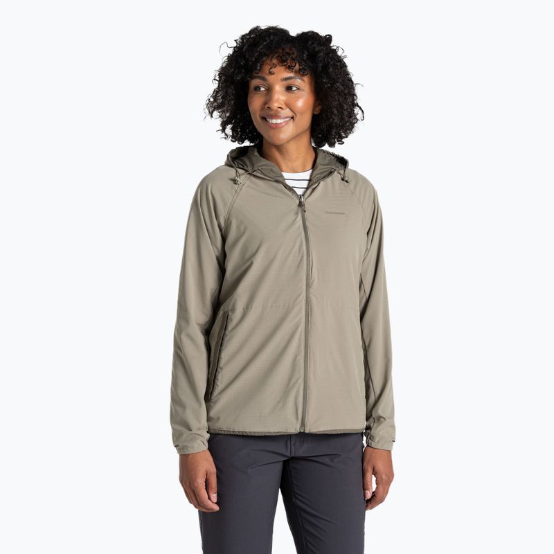 Moteriška striukė nuo vėjo Craghoppers NosiLife Rosa Reversible wild olive / vert 2
