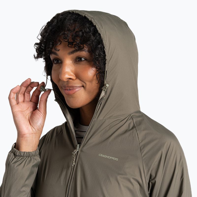 Moteriška striukė nuo vėjo Craghoppers NosiLife Rosa Reversible wild olive / vert 5