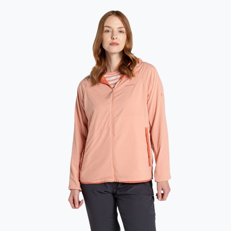 Moteriška striukė nuo vėjo Craghoppers NosiLife Rosa Reversible red sandstone / clay 2