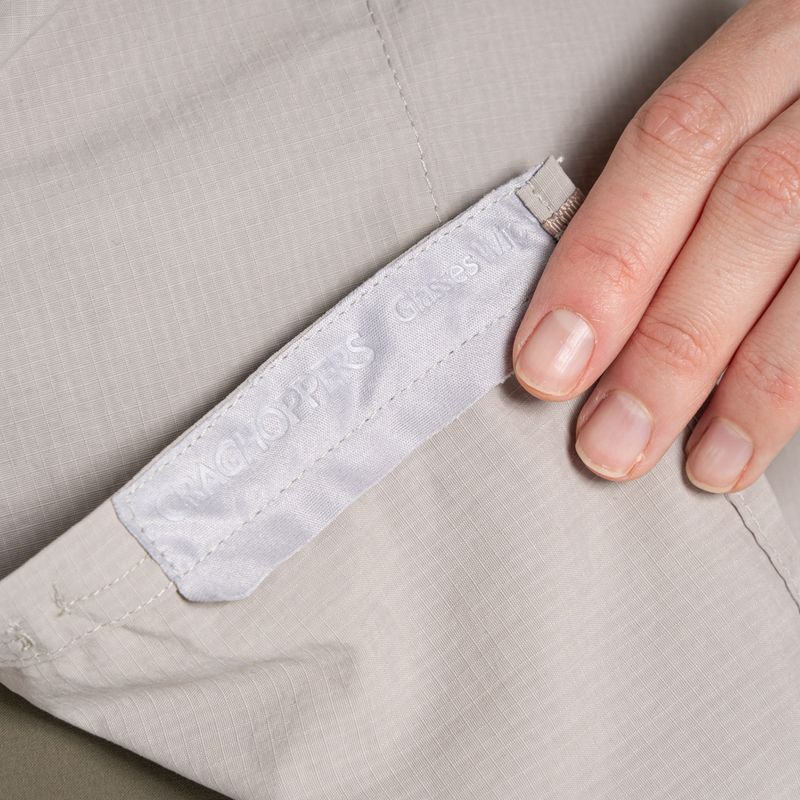 Moteriški marškiniai Craghoppers NosiLife Adventure Long Sleeved Shirt III soft mushroom 10