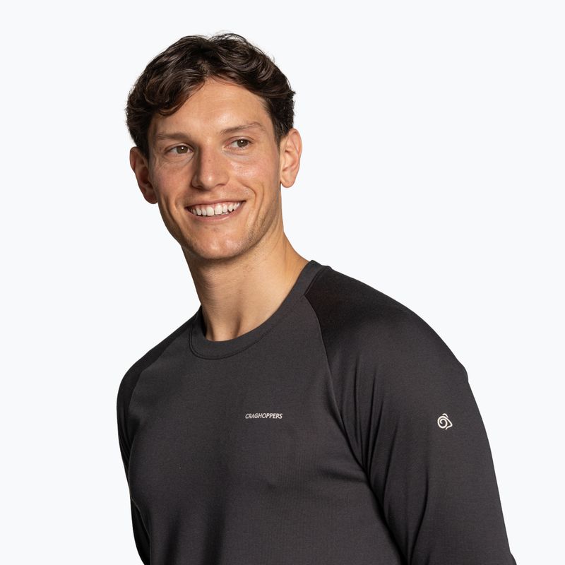 Vyriški žygio marškinėliai ilgomis rankovėmis Craghoppers NosiLife Nour Long Sleeve dark iron 4