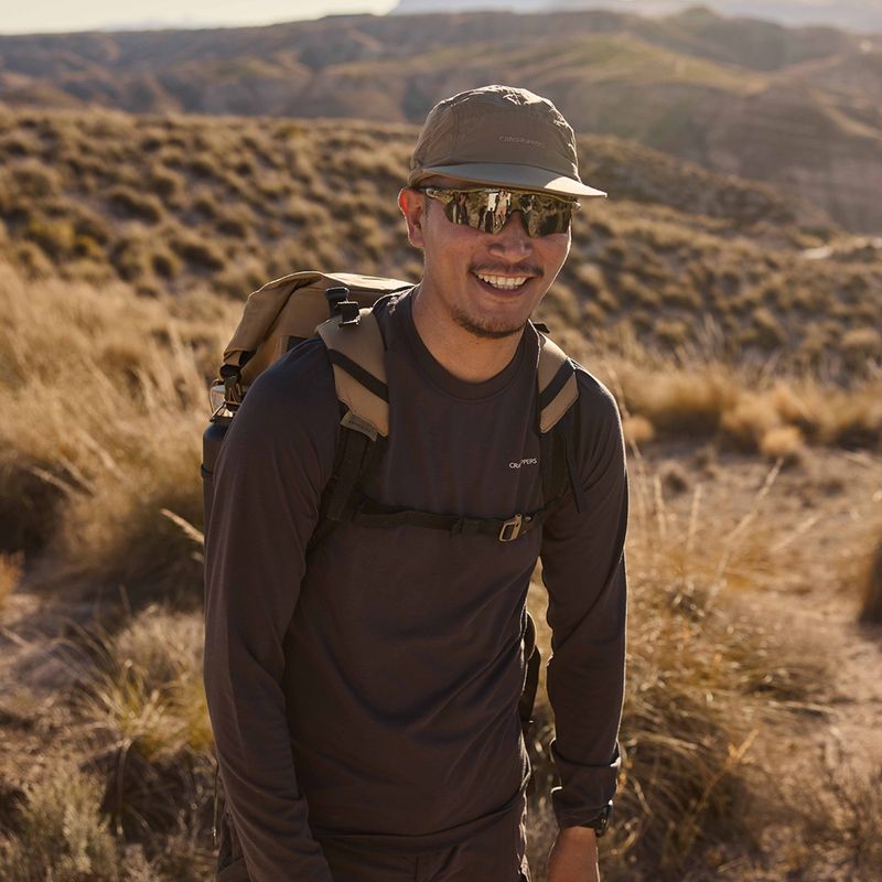 Vyriški žygio marškinėliai ilgomis rankovėmis Craghoppers NosiLife Nour Long Sleeve dark iron 5