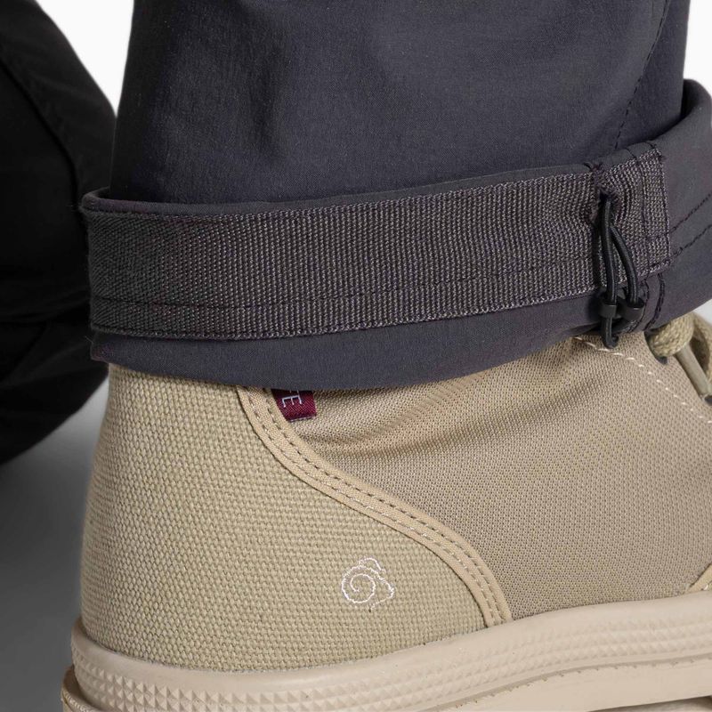 Moteriškos žygio kelnės Craghoppers NosiLife Rif Stretch Cargo dark iron 9