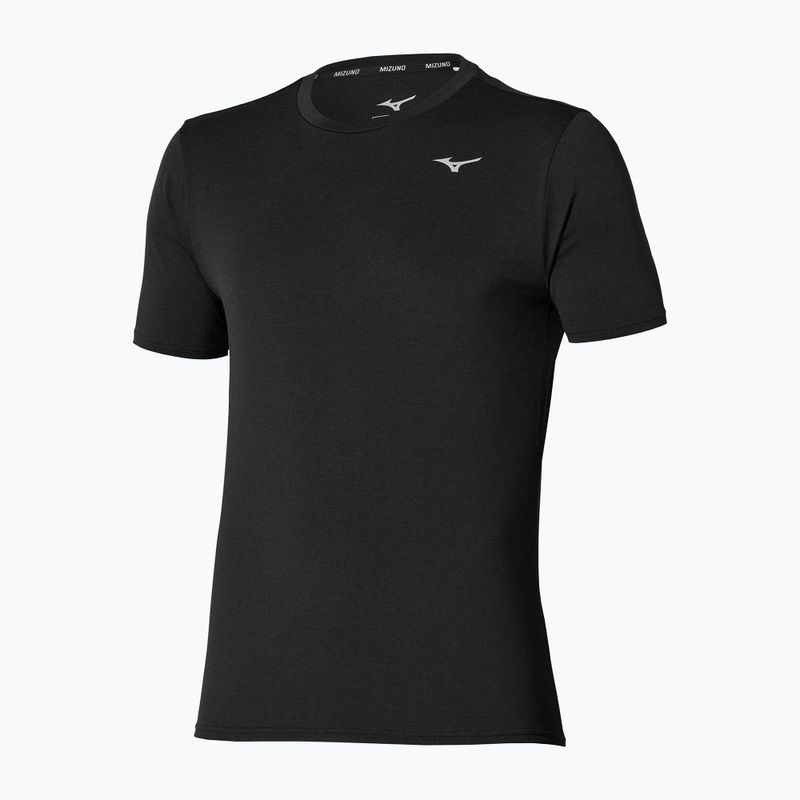 Vyriški bėgimo marškinėliai Mizuno Core Run Short Sleeve Tee black