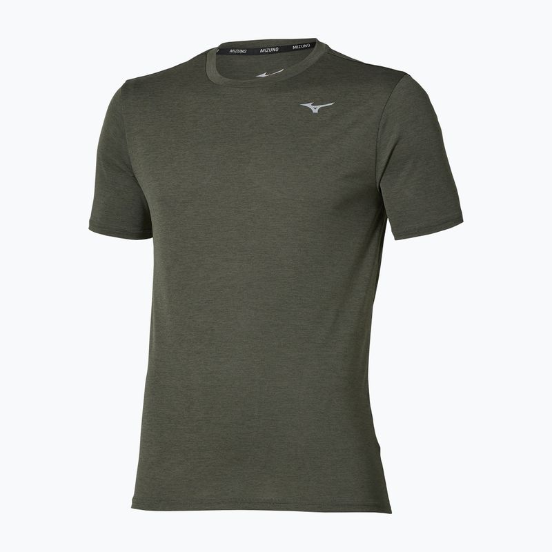 Vyriški bėgimo marškinėliai Mizuno Core Run Short Sleeve Tee forest night