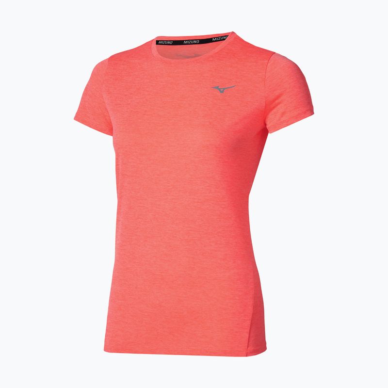 Moteriški bėgimo marškinėliai Mizuno Core Impulse Short Sleeve Tee desert flower