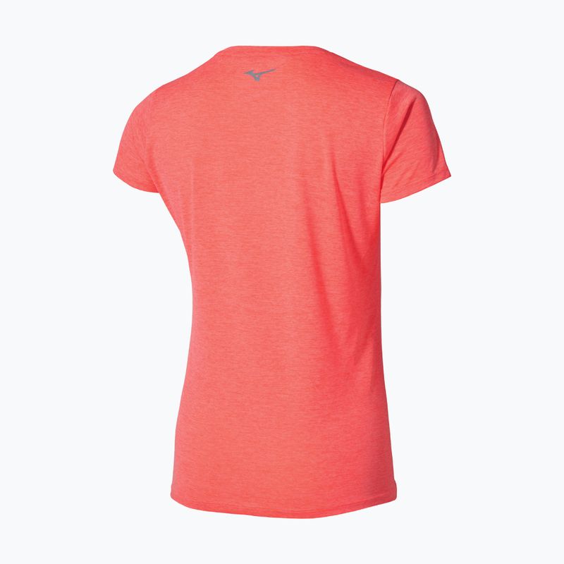 Moteriški bėgimo marškinėliai Mizuno Core Impulse Short Sleeve Tee desert flower 2
