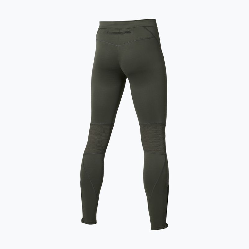 Vyriškos bėgimo tamprės Mizuno Active Warmalite Long Tight forest night 2