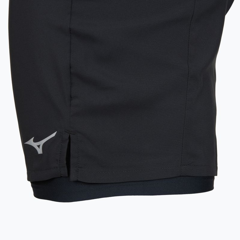 Vyriški bėgimo šortai Mizuno Multi Pocket 2In1 black 3