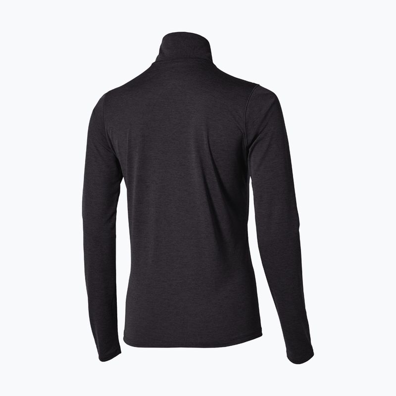 Moteriškas bėgimo džemperis Mizuno Core Impulse Half Zip Long Sleeve Tee phantom 2