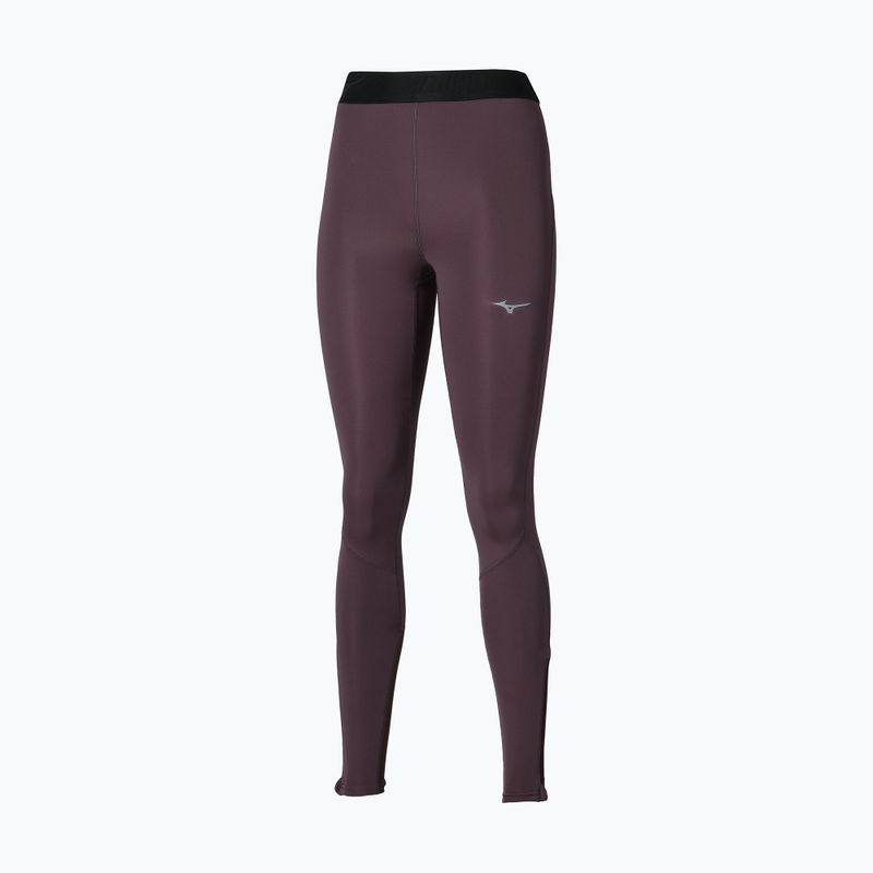 Moteriškos bėgimo tamprės Mizuno Core Impulse Long Tight raisin