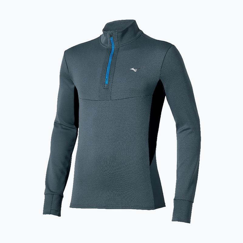 Vyriškas bėgimo džemperis Mizuno Active Warmalite Half Zip Long Sleeve Top dark slate