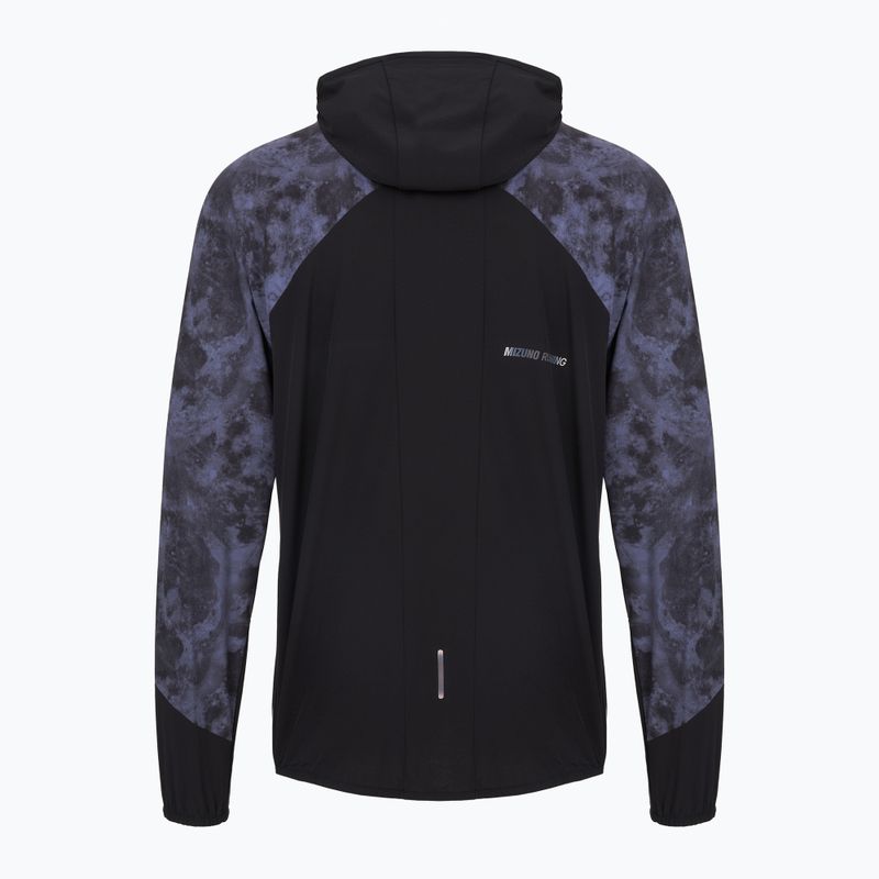 Vyriška bėgimo striukė Mizuno Active Alpha Hooded Jacket gekko 2
