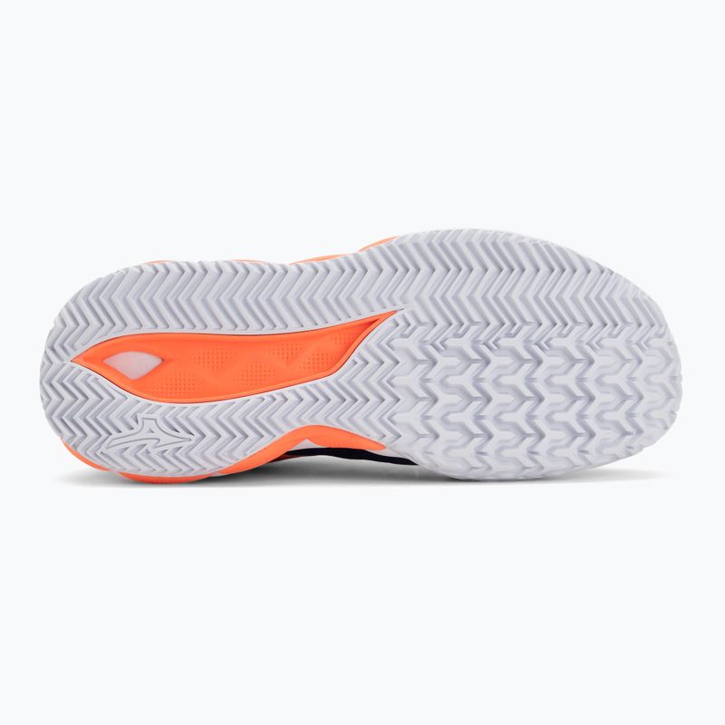 Vyriški teniso batai Mizuno Wave Enforce Tour 2 CC beacon blue/white/lava orange 4