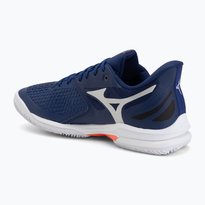Vyriški teniso batai Mizuno Wave Exceed Tour 7 CC beacon blue/white/lava orange 3