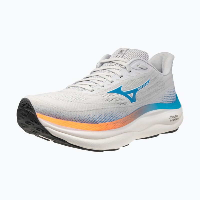 Vyriški bėgimo batai Mizuno Wave Sky 9 cloudscape/blue jewel/lava orange 3