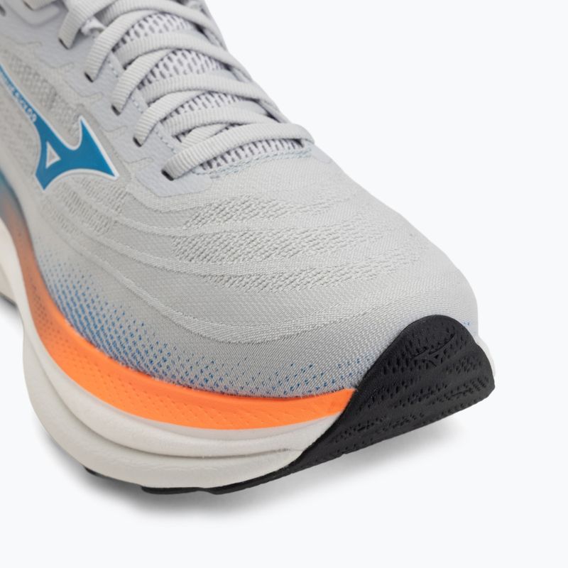 Vyriški bėgimo batai Mizuno Wave Sky 9 cloudscape/blue jewel/lava orange 7