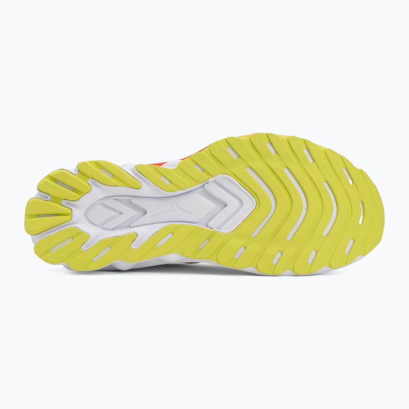 Vyriški bėgimo batai Mizuno Wave Skyrise 7 white/orange/evening primrose 4