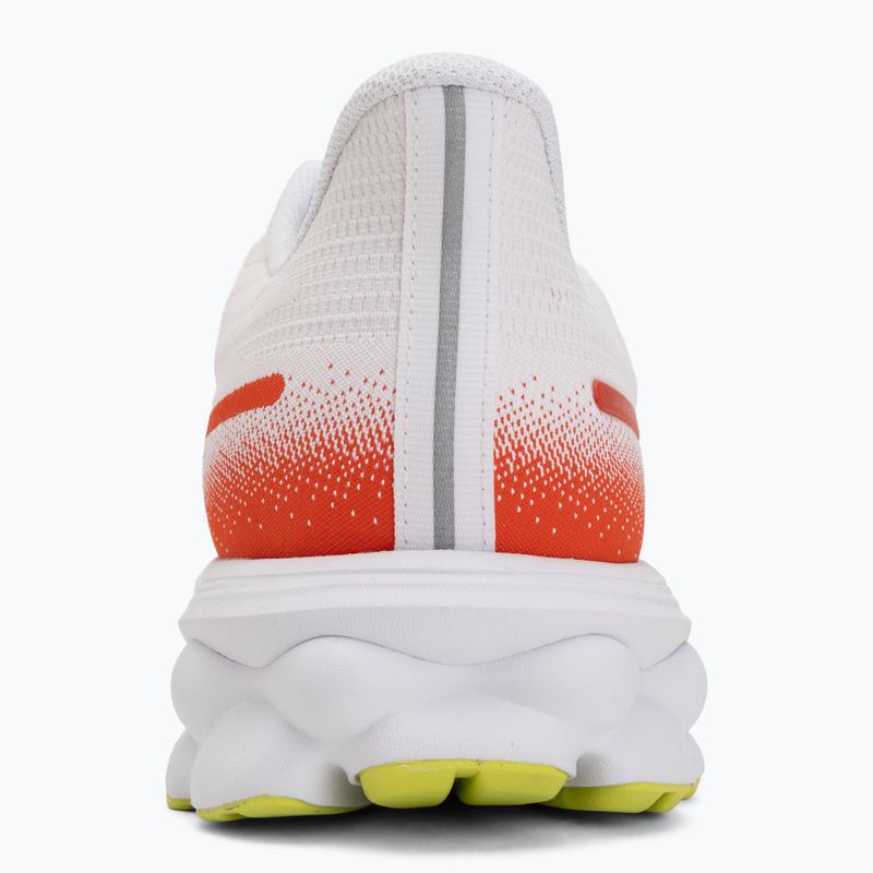 Vyriški bėgimo batai Mizuno Wave Skyrise 7 white/orange/evening primrose 6
