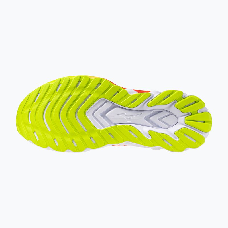 Vyriški bėgimo batai Mizuno Wave Skyrise 7 white/orange/evening primrose 4