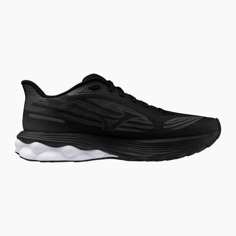 Vyriški bėgimo batai Mizuno Wave Skyrise 7 black/iron gate/tomato puree 2