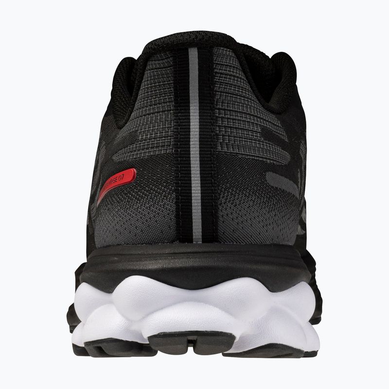 Vyriški bėgimo batai Mizuno Wave Skyrise 7 black/iron gate/tomato puree 3