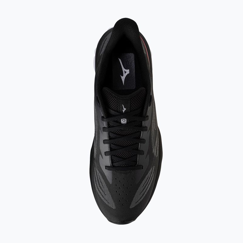 Vyriški bėgimo batai Mizuno Wave Skyrise 7 black/iron gate/tomato puree 5