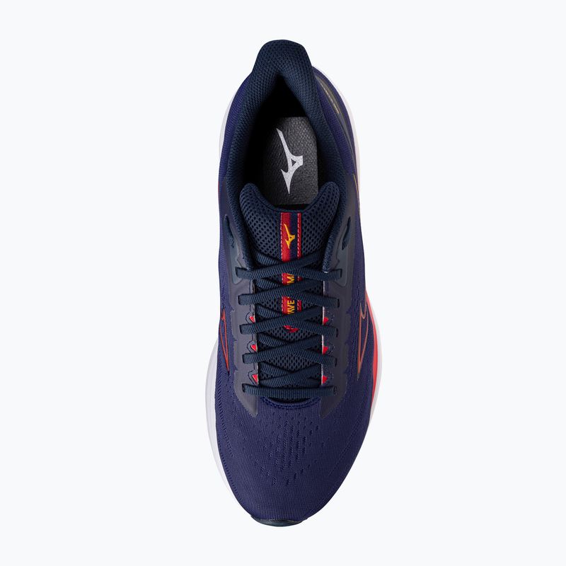 Vyriški bėgimo batai Mizuno Wave Ultima 17 beacon blue/tomato puree/artisan's gold 5