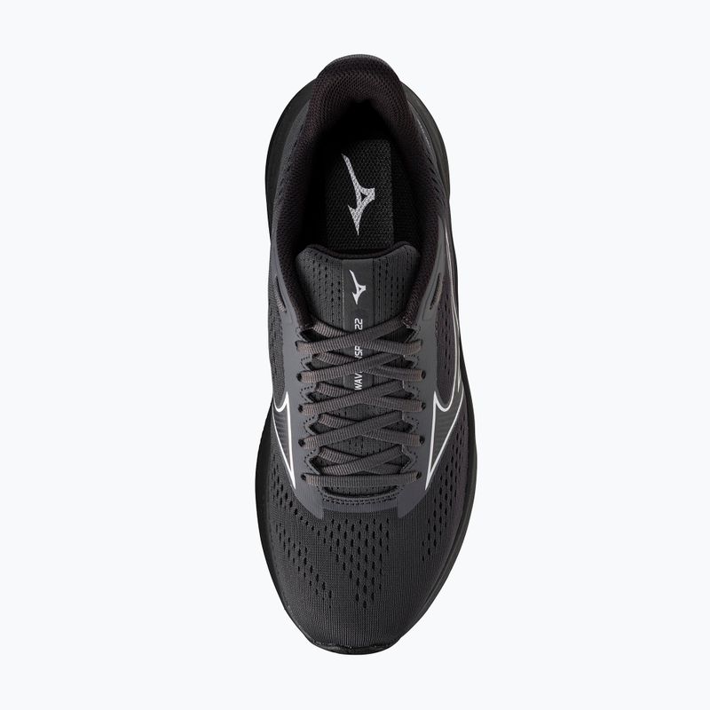 Vyriški bėgimo batai Mizuno Wave Inspire 22 blackened pearl/black bean 5