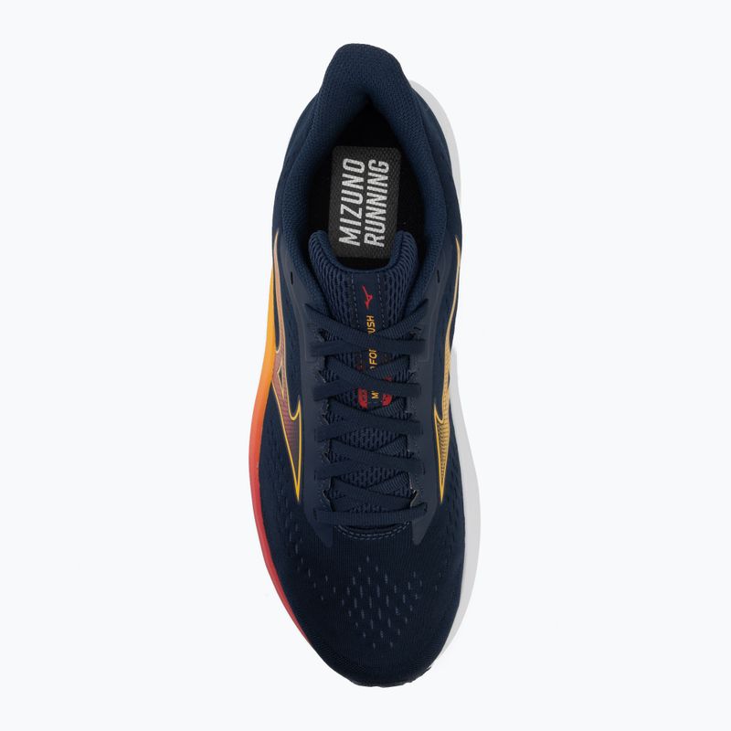 Vyriški bėgimo batai Mizuno Fortrush dress blues/Artisan's gold/tomato puree 5