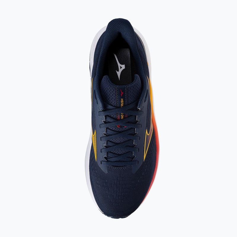 Vyriški bėgimo batai Mizuno Fortrush dress blues/Artisan's gold/tomato puree 5