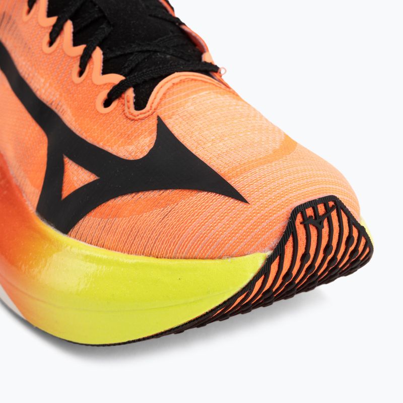 Bėgimo batai Mizuno Hyperwarp Pure lava orange/black/lightning yellow 7