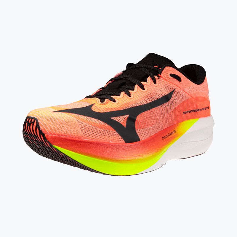 Bėgimo batai Mizuno Hyperwarp Elite lava orange/black/lightning yellow 3