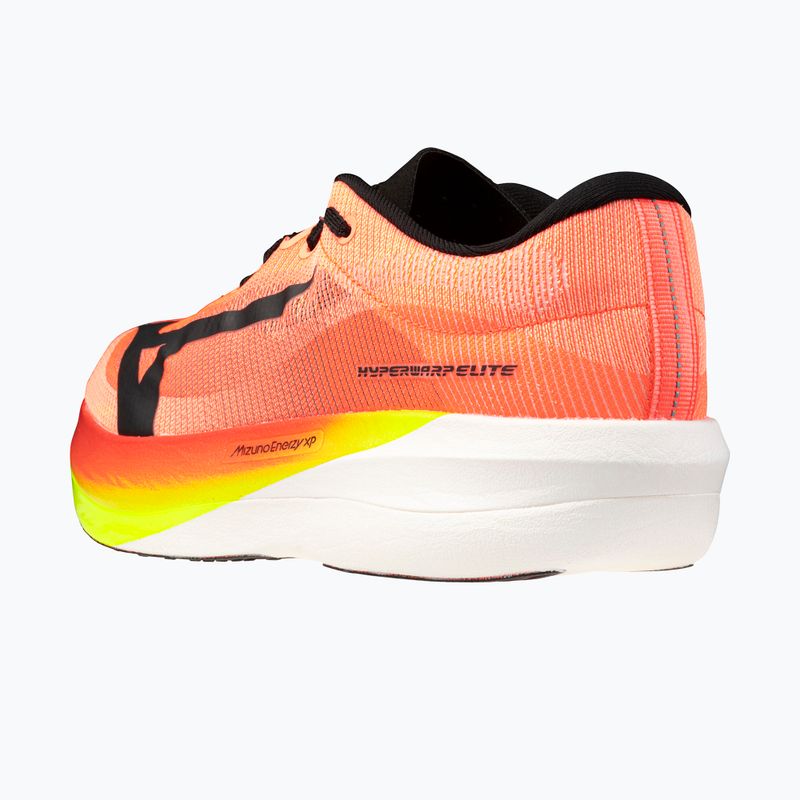 Bėgimo batai Mizuno Hyperwarp Elite lava orange/black/lightning yellow 4