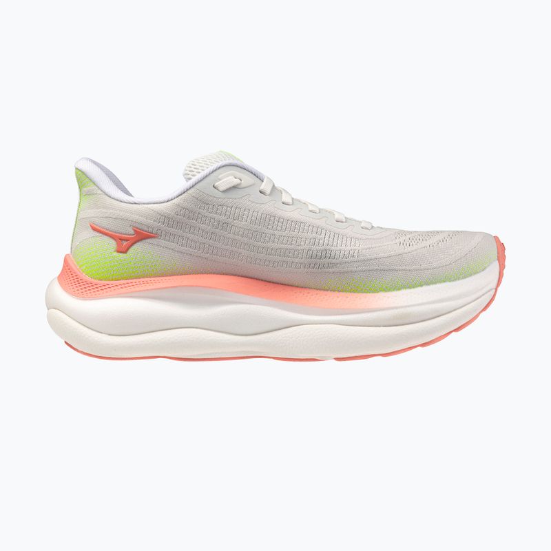 Moteriški bėgimo batai Mizuno Wave Sky 9 gf white/desert flower/lime pulp 2
