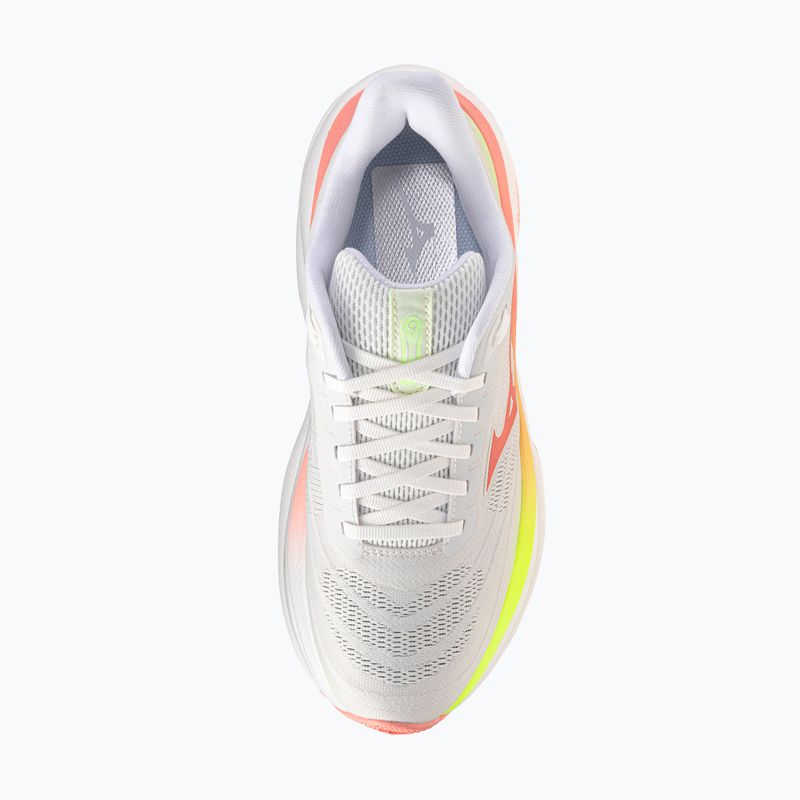 Moteriški bėgimo batai Mizuno Wave Sky 9 gf white/desert flower/lime pulp 7