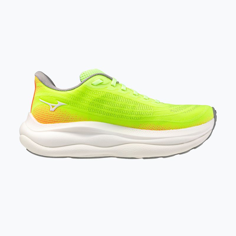 Moteriški bėgimo batai Mizuno Wave Sky 9 lime pulp/white/flamingo coral 2