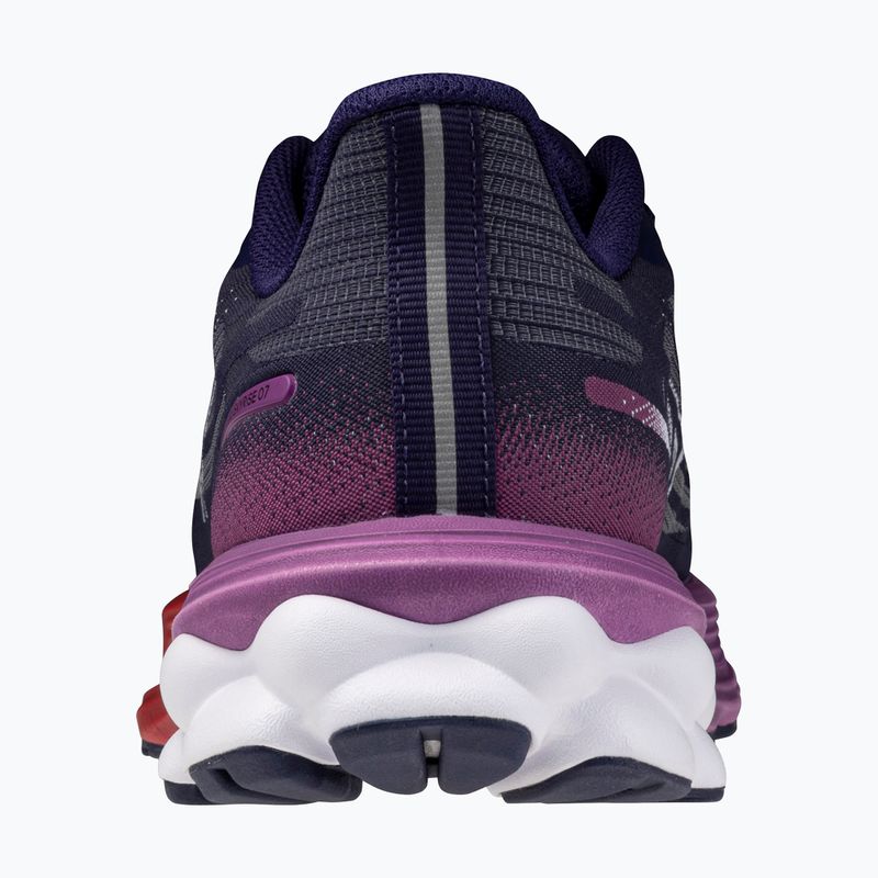 Moteriški bėgimo batai Mizuno Wave Skyrise 7 rhodonite/white/tomato puree 3