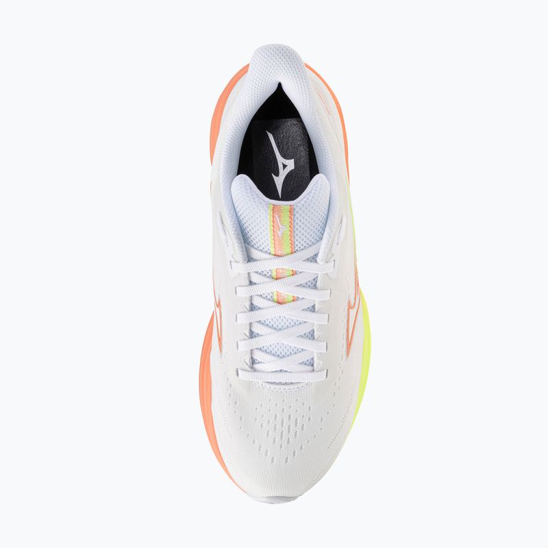 Moteriški bėgimo batai Mizuno Wave Ultima 17 white/desert flower/lime pulp 5
