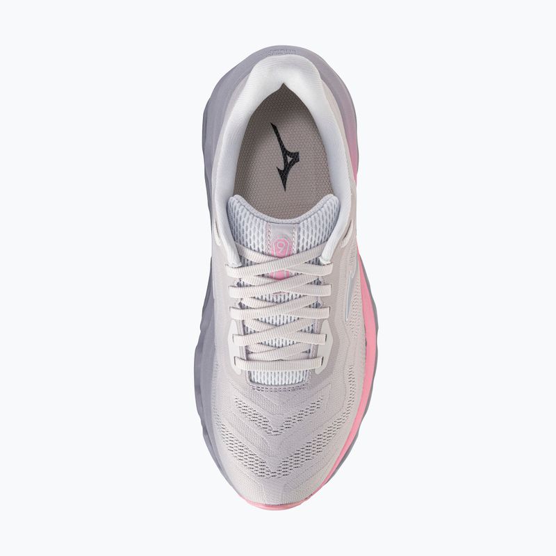 Moteriški bėgimo batai Mizuno Wave Horizon 9 lilac hint/dapple gray/pink drink 5