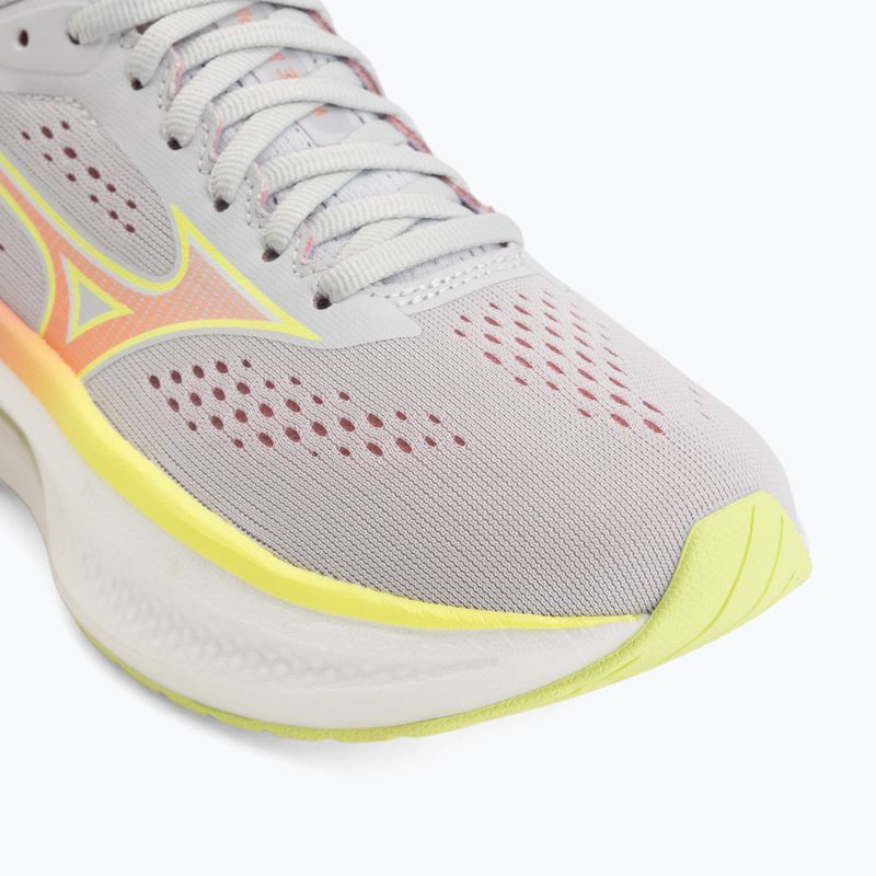Moteriški bėgimo batai Mizuno Wave Inspire 22 cloudscape/desert flower/lime pulp 7