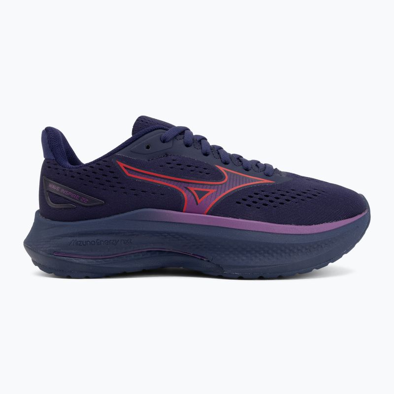 Moteriški bėgimo batai Mizuno Wave Inspire 22 rhodonite/tomato puree/dahlia 2