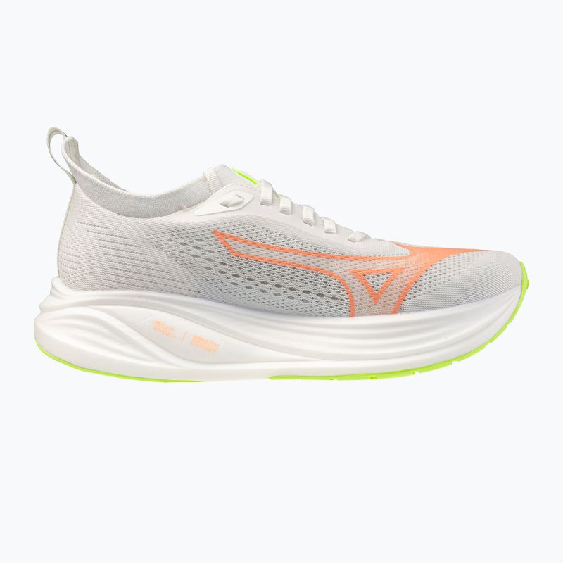 Moteriški bėgimo batai Mizuno Neo Zen 2 gf white/flamingo coral/lime pulp 2