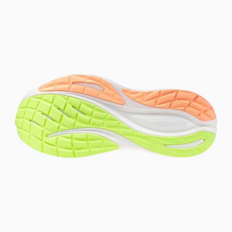 Moteriški bėgimo batai Mizuno Neo Zen 2 gf white/flamingo coral/lime pulp 4